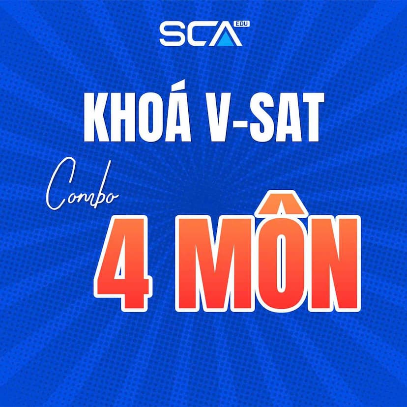 COMBO 4 MÔN.VSAT-2K9 KHÓA LUYỆN ĐỀ THỰC CHIẾN KỲ THI V-SAT